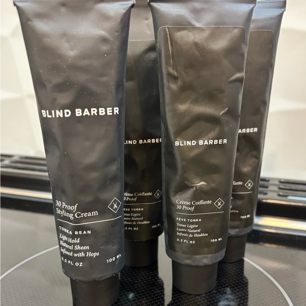 BLIND BARBER 30 Proof Styling Cream - PRICE FOR ALL 4 new unopened tubes